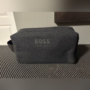 Boss Parfums Charcoal Toiletry Bag